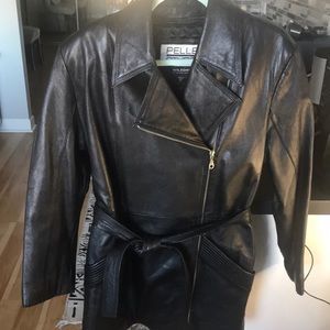 Pelle Studo Wilson leather jacket women’s size medium